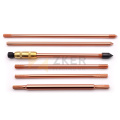 Hot selling low carbon steel core chemical rod grounding copper earthing rods